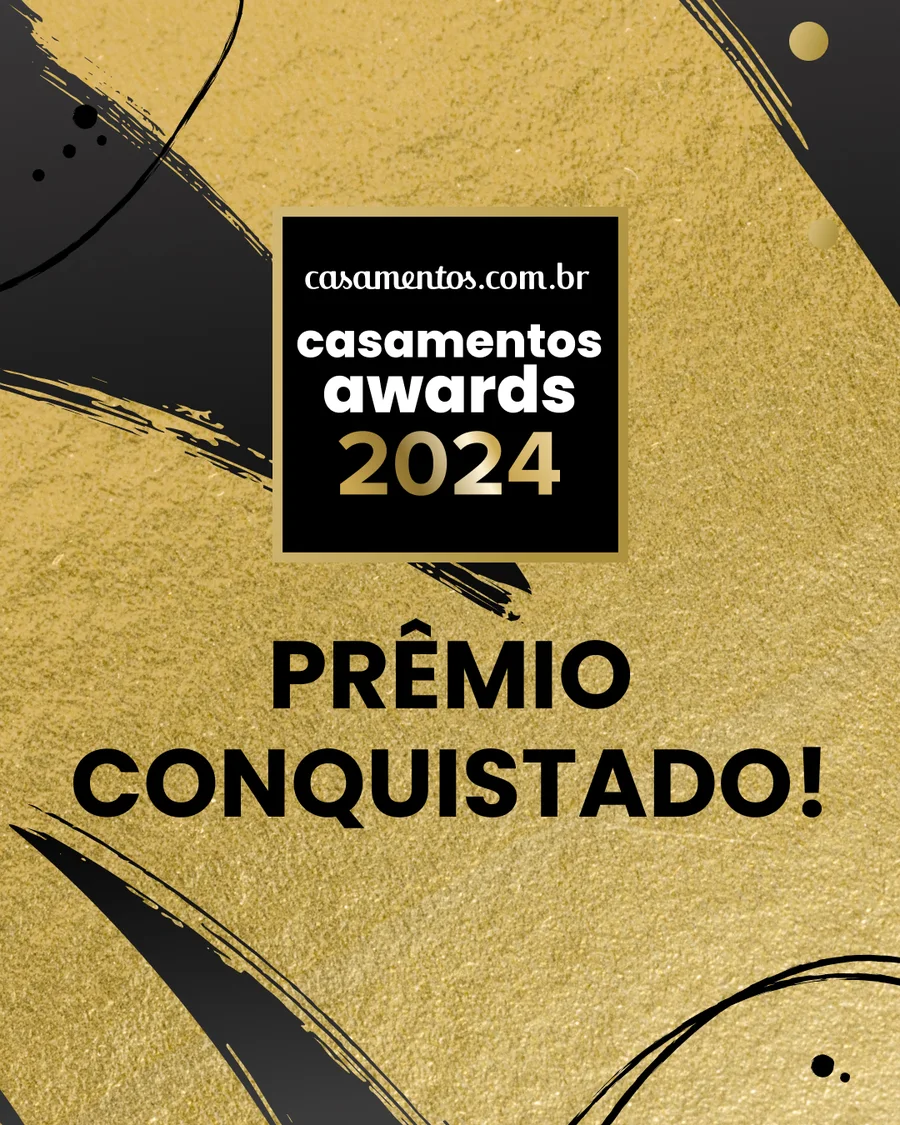Casamentos Awards 2024 — prêmio conquistado pelo Macuco Restaurante & Eventos