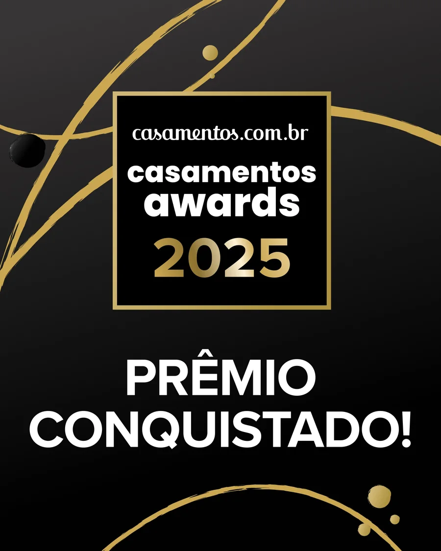 Casamentos Awards 2025 — prêmio conquistado pelo Macuco Restaurante & Eventos